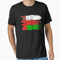 Oman Shirt Gift Country Flag Patriotic Travel Asia Light by threadsmonkey