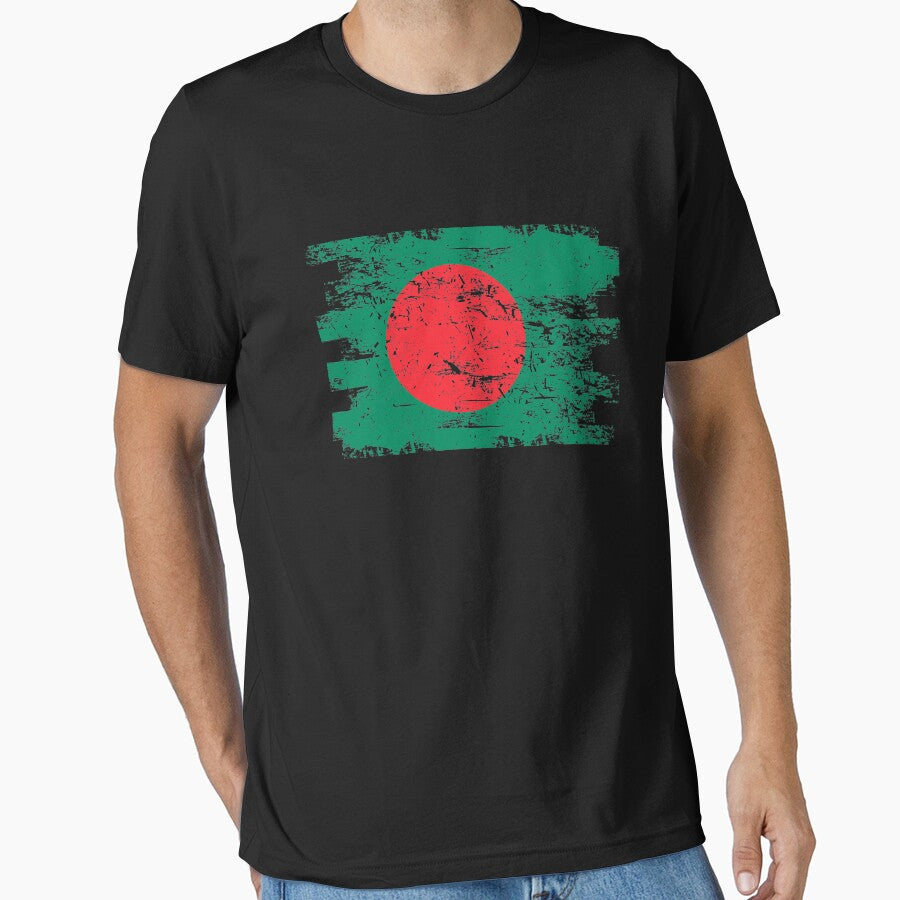Bangladesh Shirt Gift Country Flag Patriotic Travel Asia Light by threadsmonkey
