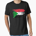 Sudan Shirt Gift Country Flag Patriotic Travel Africa Light by threadsmonkey