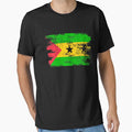 Sao Tome Principe Shirt Gift Country Flag Patriotic Travel Africa Light by threadsmonkey