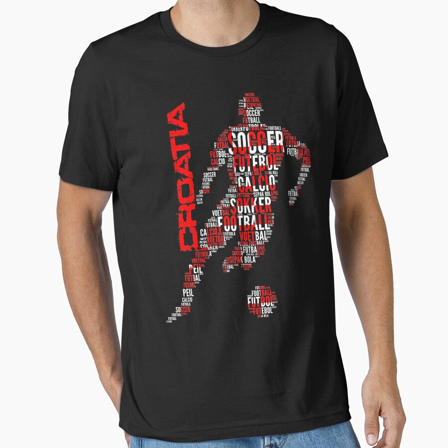Croatia Football Typography by goodspy