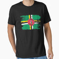 Dominica Flag Gift Country Patriotic Travel Shirt Americas Light by threadsmonkey