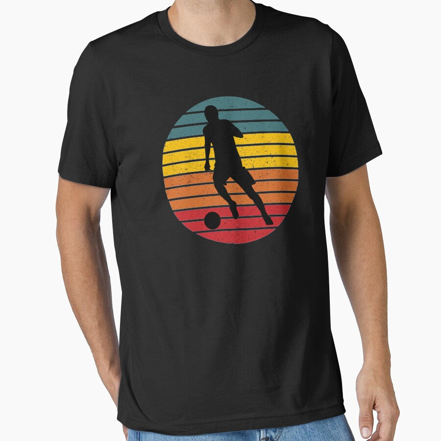 Retro Soccer Playing - Vintage Soccer by BellaVille