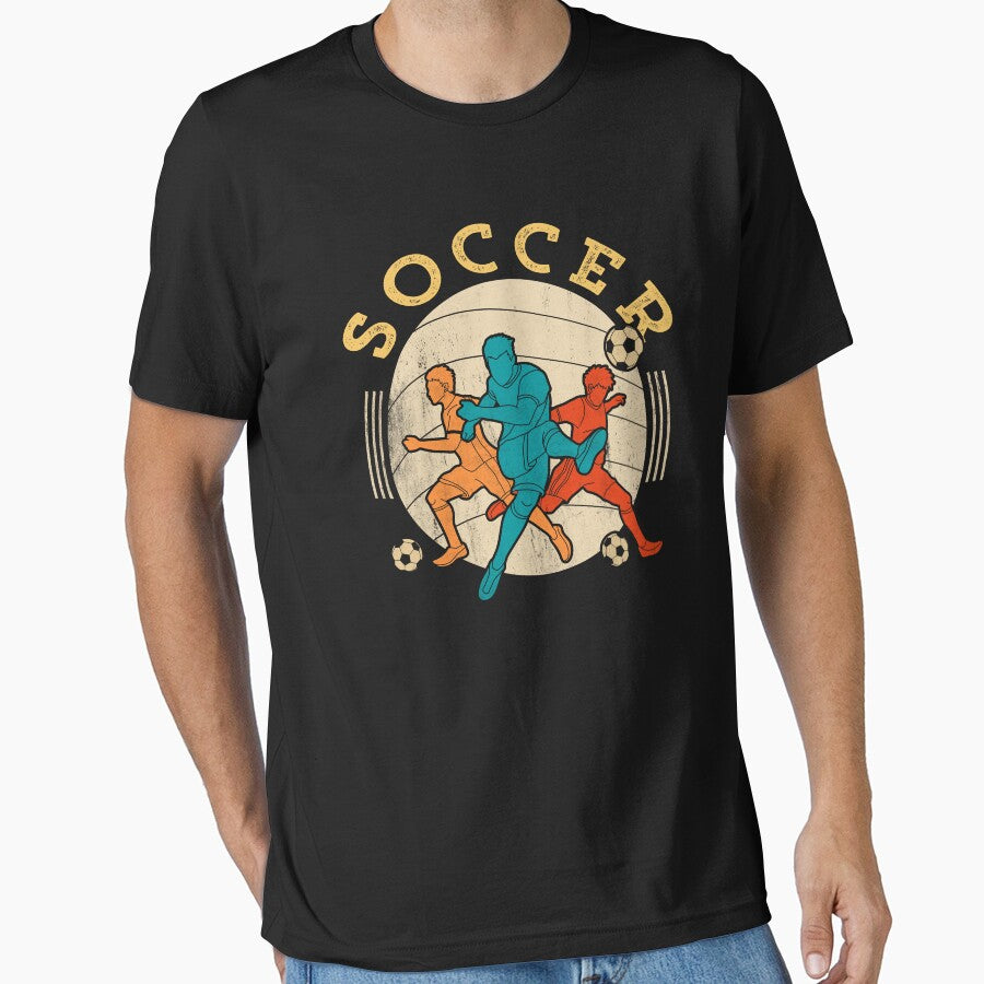 Soccer Clothing Vintage Flag Sport by Stephen-Rotter