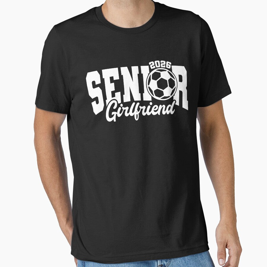 Retro Senior Girlfriend Soccer 2026 Senior Night Soccer Graduation by jakaun