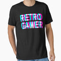 GAMING - RETRO GAMER - TRIPPY 3D GAMING by ShirtWreck
