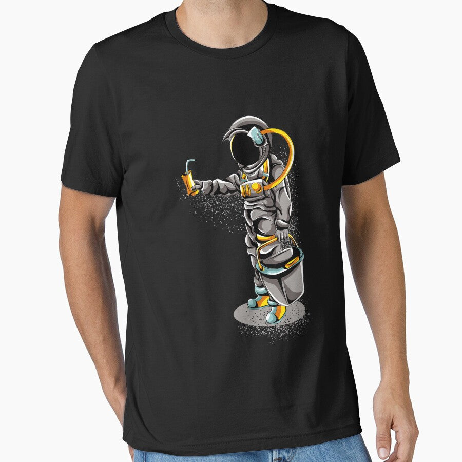 astronaut selling drinks in space by buzwin
