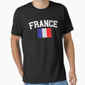 France Distressed Flag French Soccer French Futbol Club by LyndonGrey