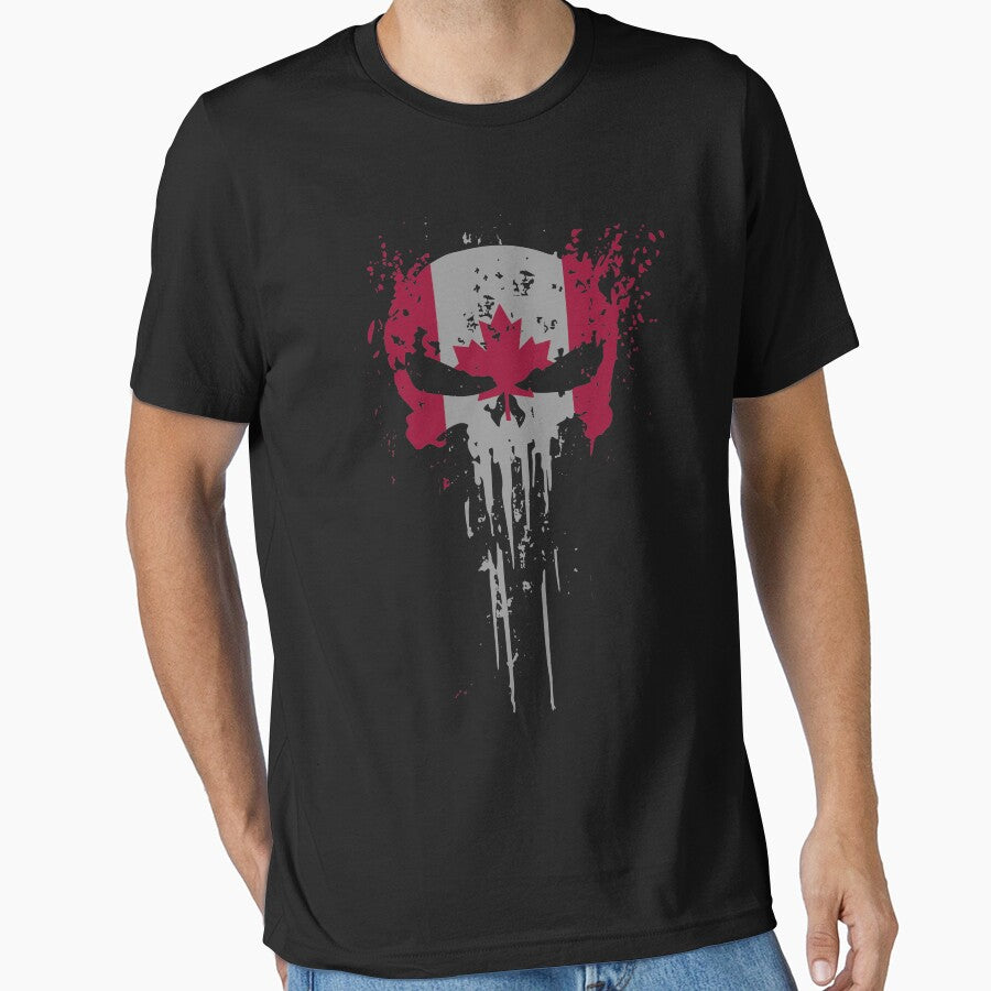 Canada Flag  Skull design by AEGMEDIA