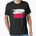 Poland Gift Country Flag Patriotic Travel Shirt Europe Light by threadsmonkey