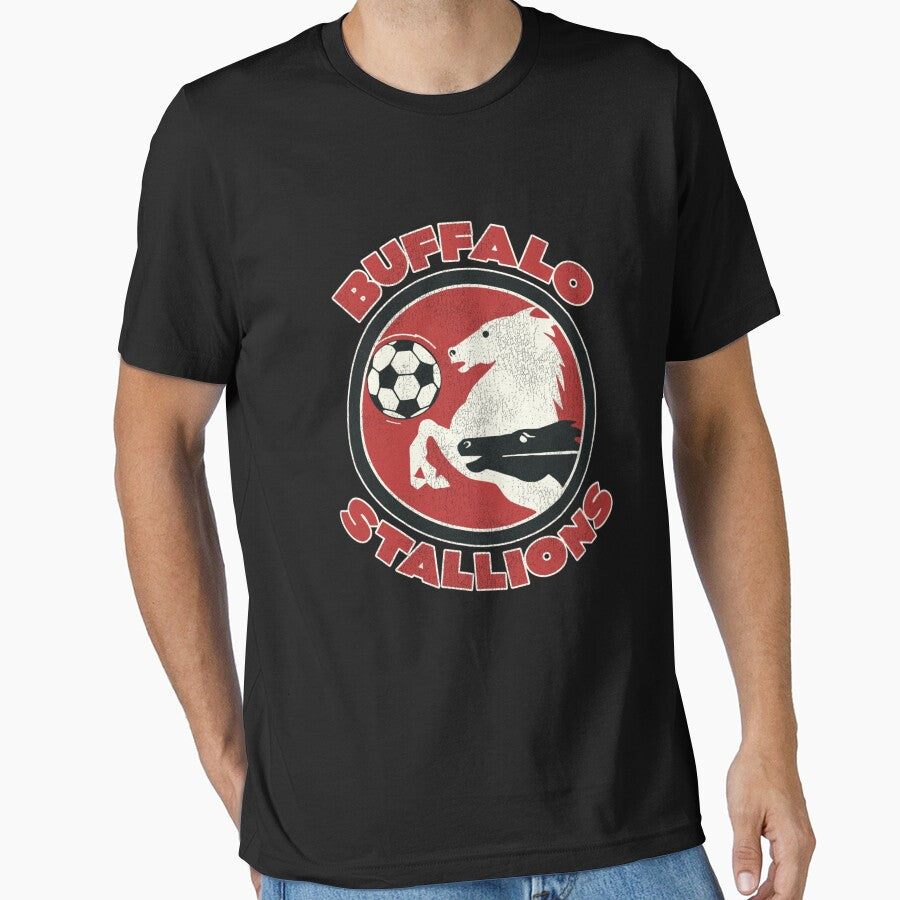 Buffalo Stallions Retro Defunct Soccer by TavaresQuigley