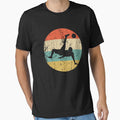 Soccer Player Bicycle Kick Silhouette Retro Sports by ReallyAwesome