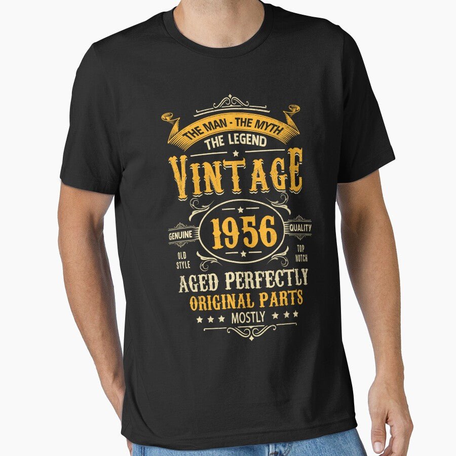70th Birthday Vintage 1956 Man Myth Legend Retro Birthday Gift by FernaRoje
