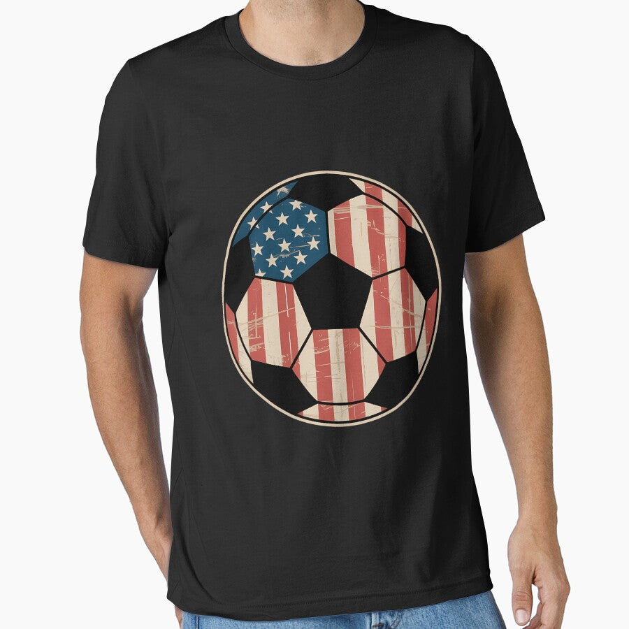 American Flag Soccer Ball by bongsentrang