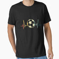Soccer Heartbeat Vintage by NgocLanDesign