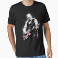 Winston Churchill Playing Electric Guitar Rocker Humor by schoolofbullies
