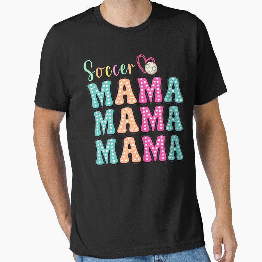 Colorful Soccer Mama Polka Dot by LashondaGreen89
