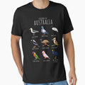 Chickens of Australia – Funny Australian birds with silly chicken names | Aussie Humour (on dark colours) by messy-nessie