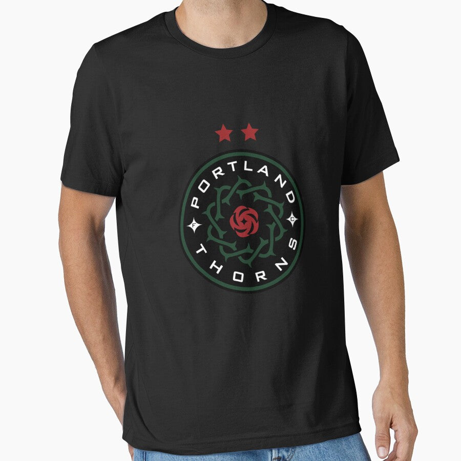 Portland logo Thorns FC logo Classic T-Shirt by JavierVarga