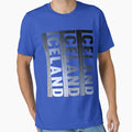 Iceland National Retro Football Fan Style by merchhost