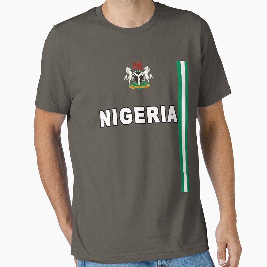 Nigerian Soccer Jersey Style Original by merchhost