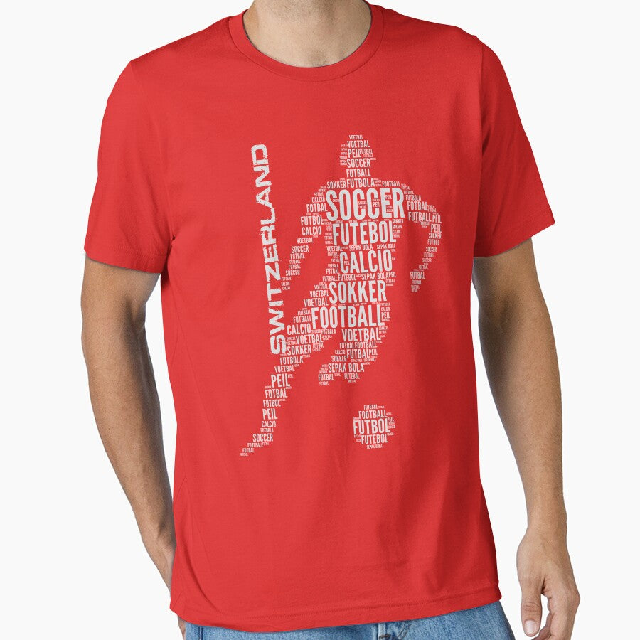 Switzerland Football Typography by goodspy