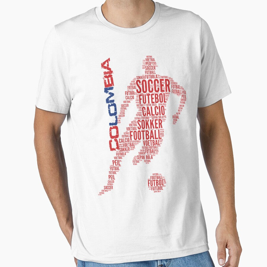 Colombia Football Typography by goodspy