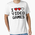 GAMER - I LOVE VIDEO GAMES by ShirtWreck