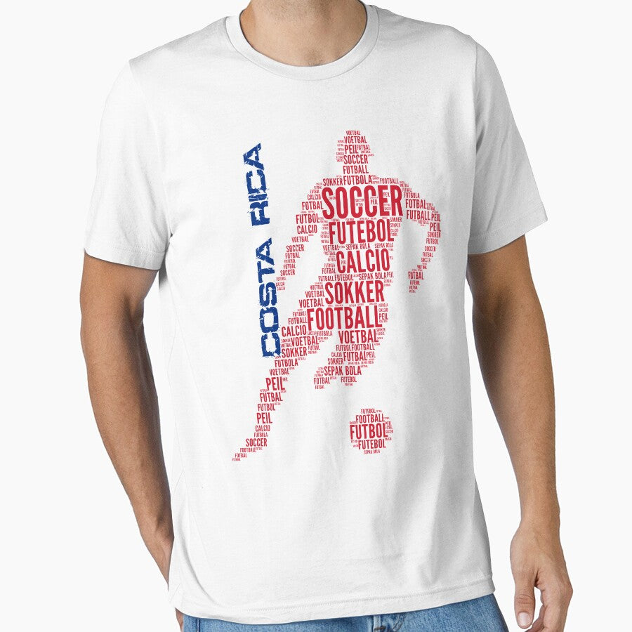 Costa Rica Football Typography by goodspy
