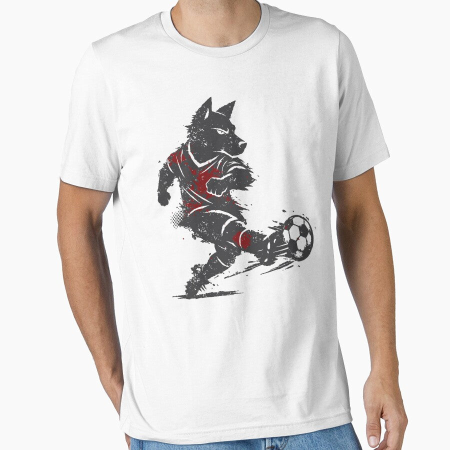 Strong and aggressive dog soccer design with urban feel. by Dejbar