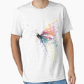 Dragonfly watercolor splashing by MatildaWatson
