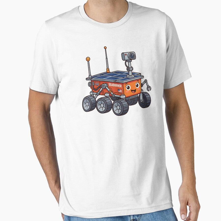 Cute NASA Pathfinder Sojourner Mars Rover Space Exploration by Rokoyo Prints