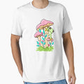 Cute Frog Mushroom Pastel by Kimprut