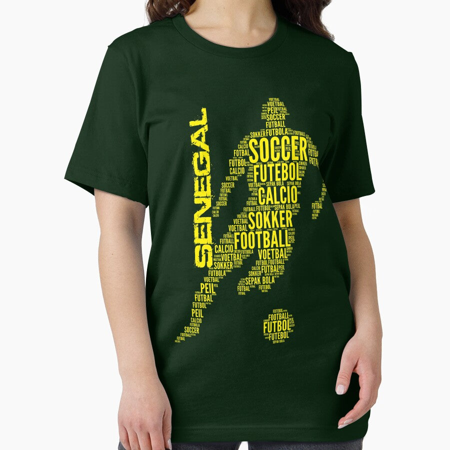 Senegal Soccer Typography by goodspy