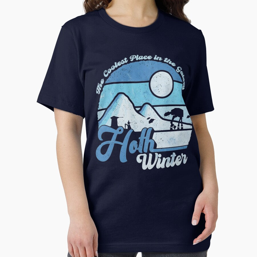 Hoth Winter Retro Star Wars Scene by AnniBarth