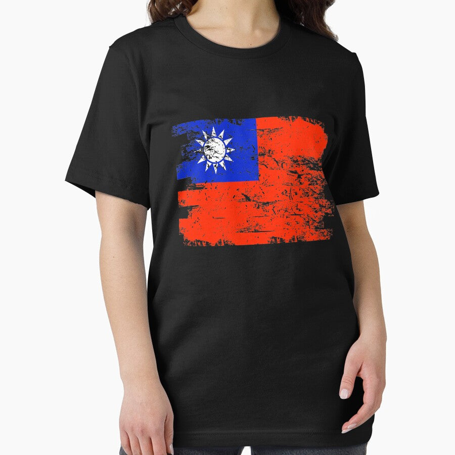 Taiwan Shirt Gift Country Flag Patriotic Travel Asia Light by threadsmonkey