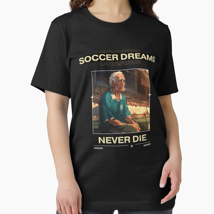 Vintage Anime Old Man in Soccer Jersey by zax454