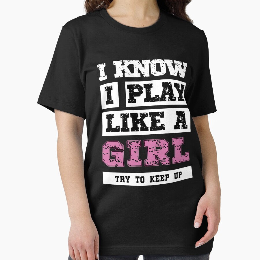 i know i play like a girl by Omochiroi