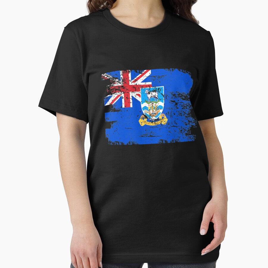 Falkland Islands Flag Gift Country Patriotic Travel Shirt Americas Light by threadsmonkey