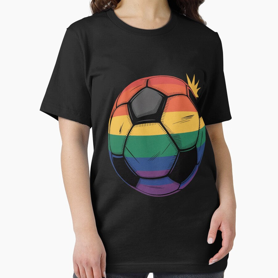 Gay Pride Soccer Rainbow Flag Lgbtq by SiegridOffical