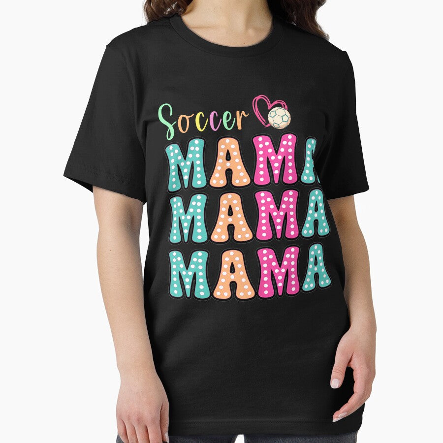 Colorful Soccer Mama Polka Dot by LashondaGreen89