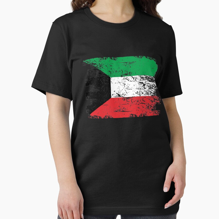 Kuwait Shirt Gift Country Flag Patriotic Travel Asia Light by threadsmonkey