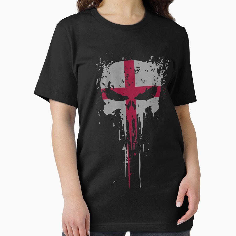 England Flag  Skull design by AEGMEDIA