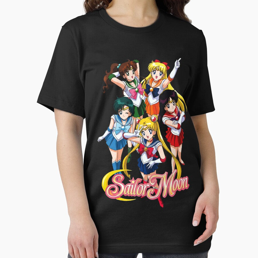 Sailor Moon and Guardians Anime Group Art by bakercolli