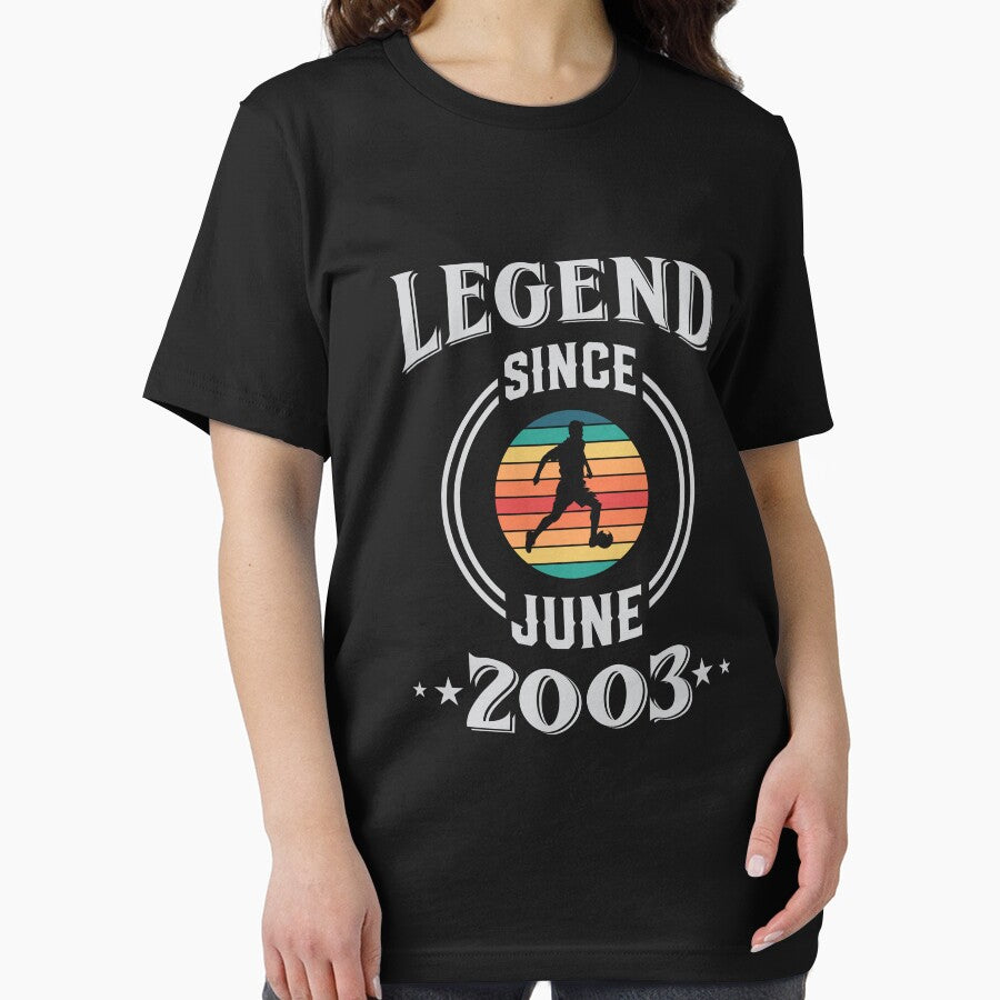 Legend Since June 2003 Soccer birthday by Gerald Waters