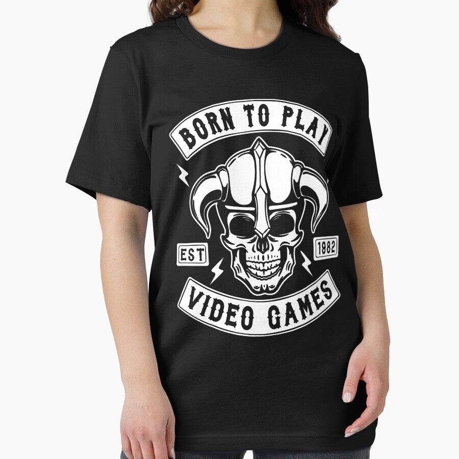GAMING - BORN TO PLAY VIDEO GAMES by ShirtWreck