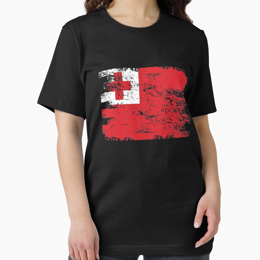 Tonga Shirt Gift Country Flag Patriotic Travel Oceania Light by threadsmonkey