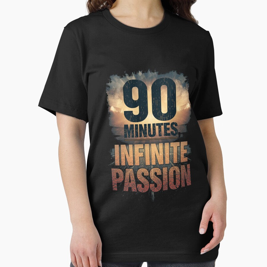 90 Minutes Infinite Passion - Football Quote by ConfuseLab Alt