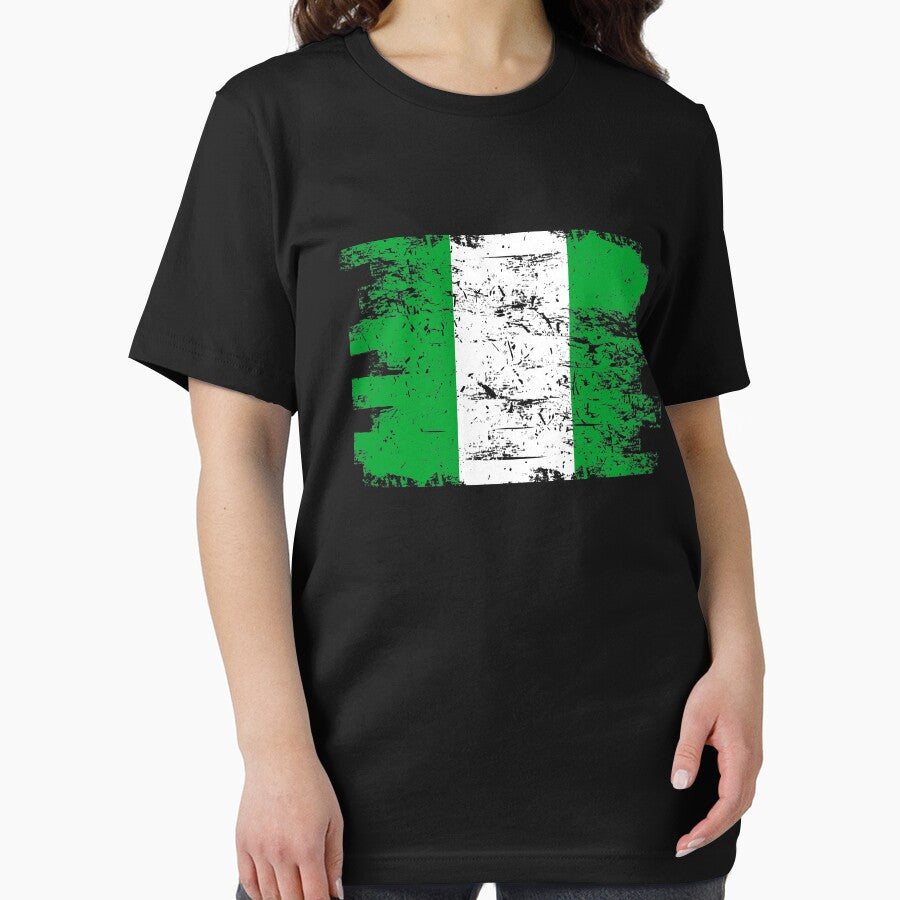 Nigeria Shirt Gift Country Flag Patriotic Travel Africa Light by threadsmonkey