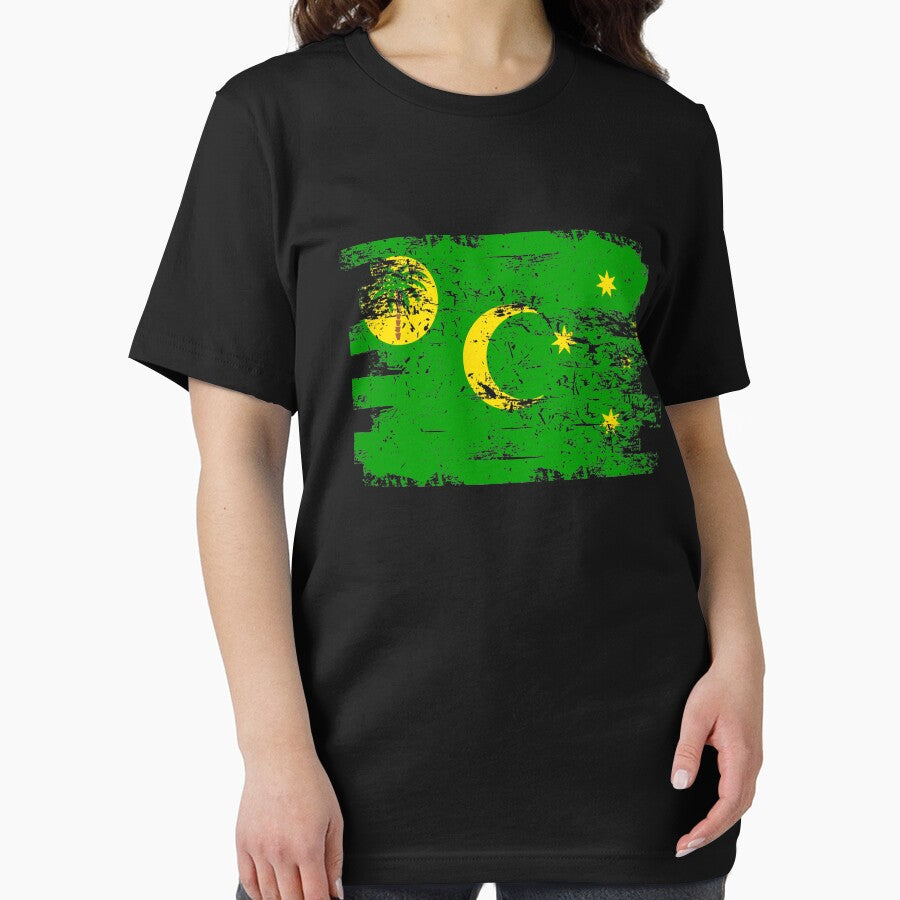 Cocos Islands Shirt Gift Country Flag Patriotic Travel Asia Light by threadsmonkey